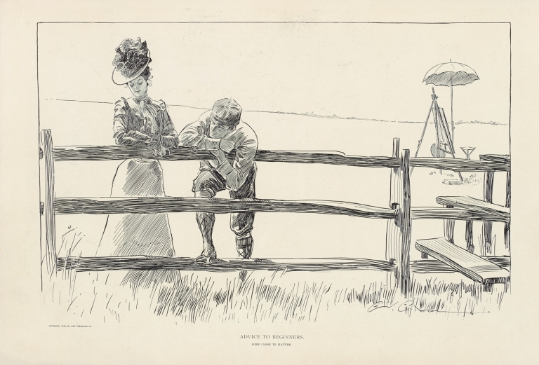 Advice to beginners by Charles Dana Gibson