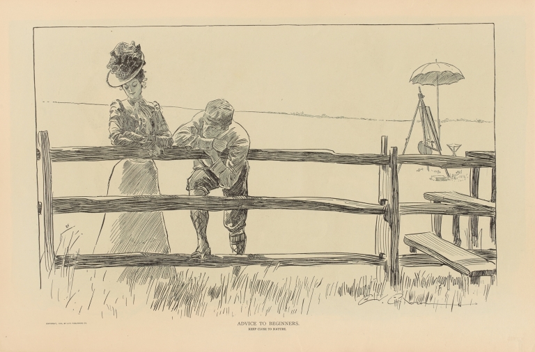 Advice to beginners. Keep close to nature by Charles Dana Gibson