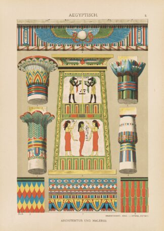 Aegyptisch – Architektur und Malerei by Heinrich Dolmetsch