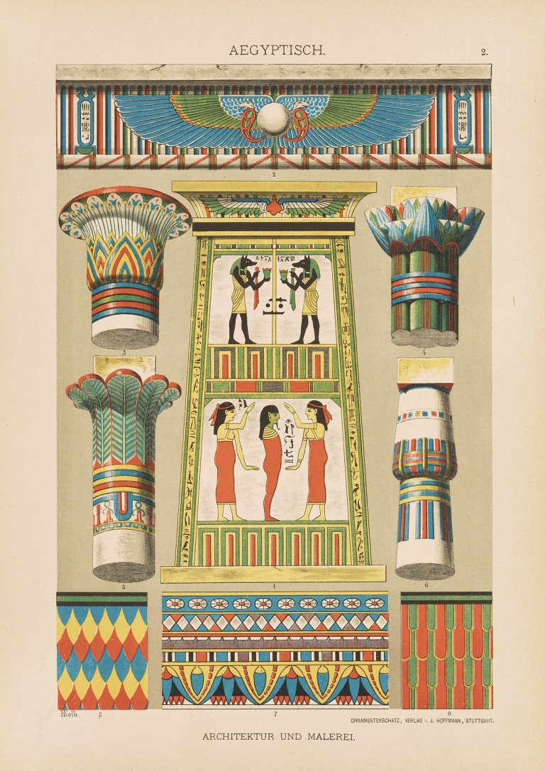 Aegyptisch – Architektur und Malerei by Heinrich Dolmetsch