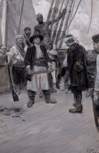 ‘Again, My Captain by Howard Pyle