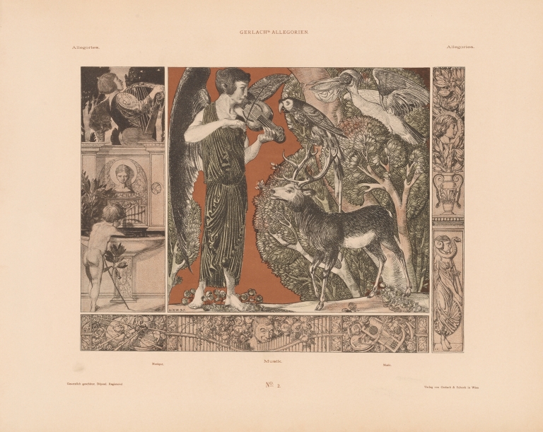 Allegorien, neue Folge Pl.004 by Martin Gerlach