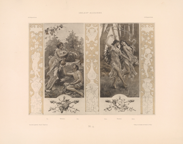 Allegorien, neue Folge Pl.024 by Martin Gerlach