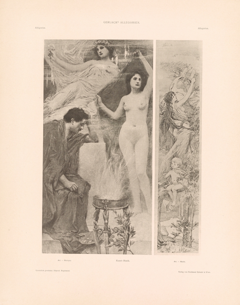 Allegorien, neue Folge Pl.060 by Martin Gerlach