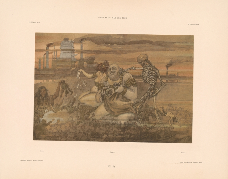 Allegorien, neue Folge Pl.083 by Martin Gerlach