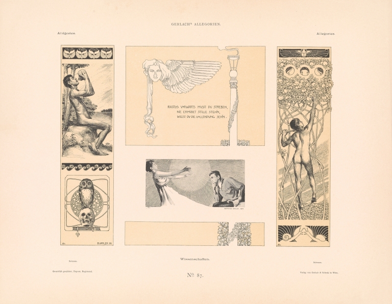 Allegorien, neue Folge Pl.088 by Martin Gerlach
