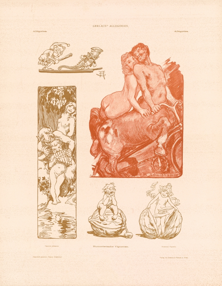 Allegorien, neue Folge Pl.120 by Martin Gerlach