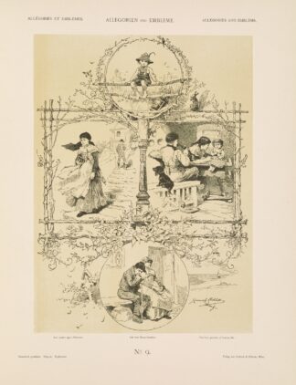 Allegorien und Embleme Vol. I Pl.009 by Albert Ilg