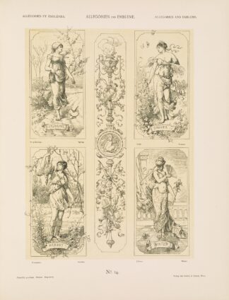 Allegorien und Embleme Vol. I Pl.015 by Albert Ilg