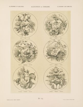 Allegorien und Embleme Vol. I Pl.021 by Albert Ilg