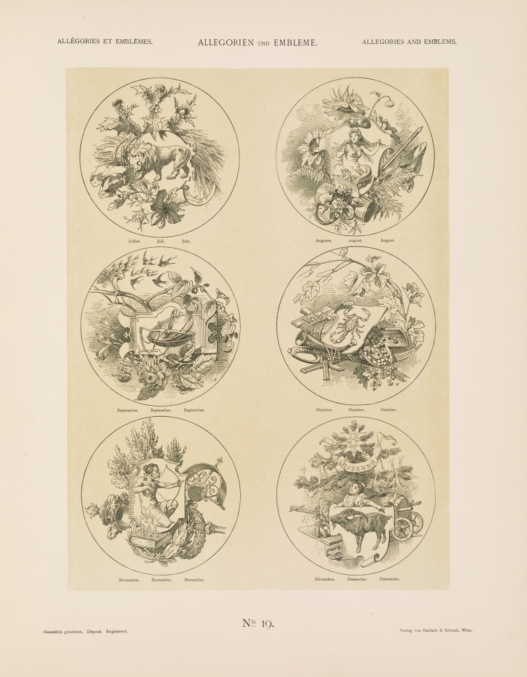 Allegorien und Embleme Vol. I Pl.021 by Albert Ilg