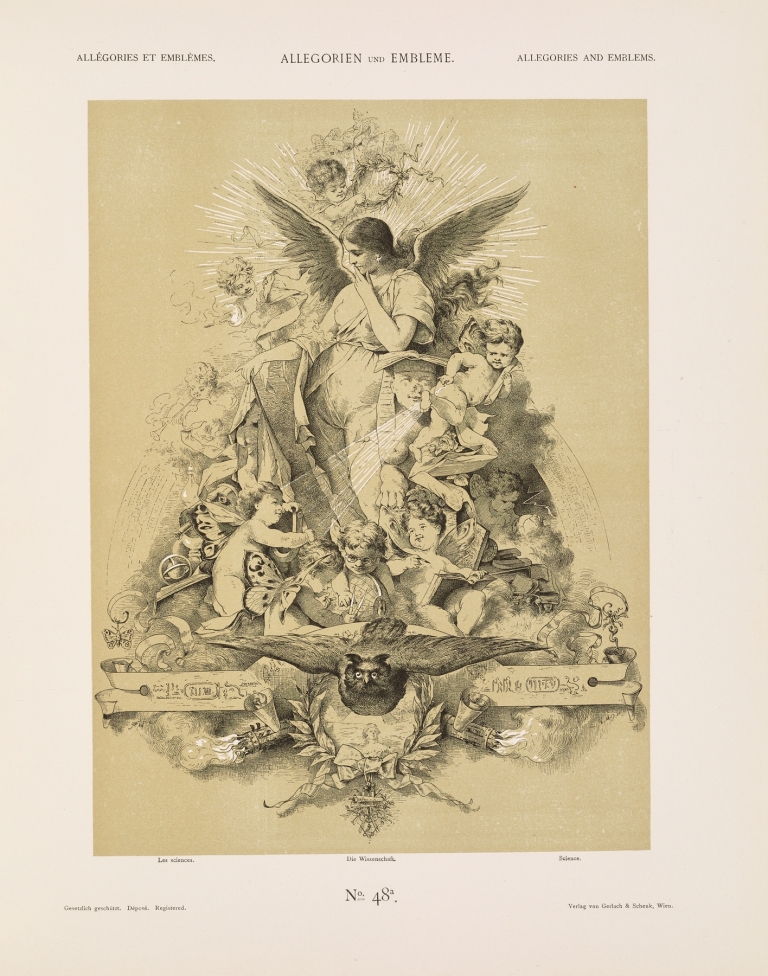 Allegorien und Embleme Vol. I Pl.052 by Albert Ilg