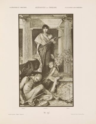 Allegorien und Embleme Vol. I Pl.060 by Albert Ilg