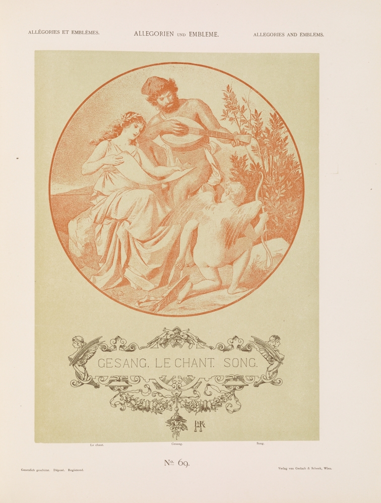 Allegorien und Embleme Vol. I Pl.079 by Albert Ilg