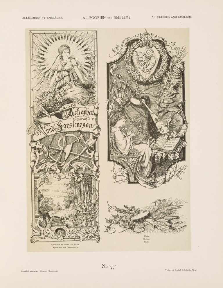 Allegorien und Embleme Vol. I Pl.092 by Albert Ilg