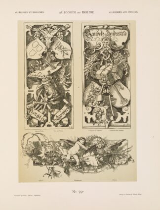 Allegorien und Embleme Vol. I Pl.095 by Albert Ilg