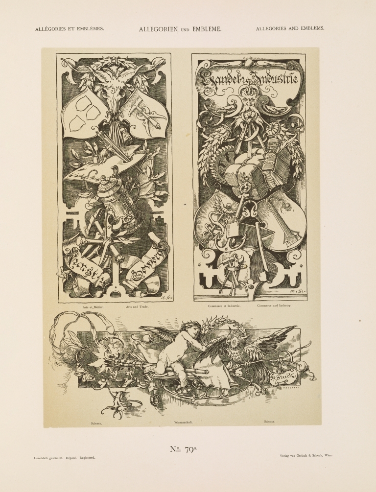 Allegorien und Embleme Vol. I Pl.095 by Albert Ilg