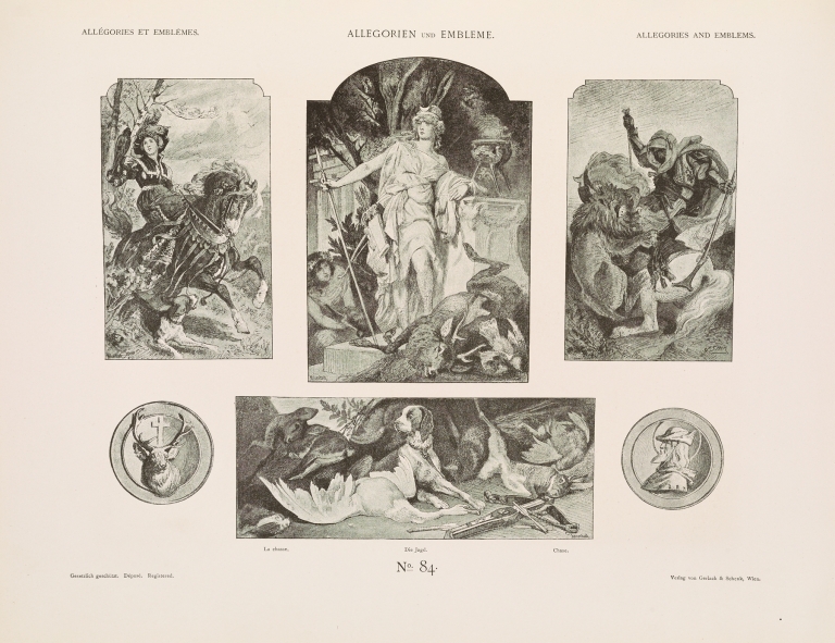 Allegorien und Embleme Vol. I Pl.100 by Albert Ilg