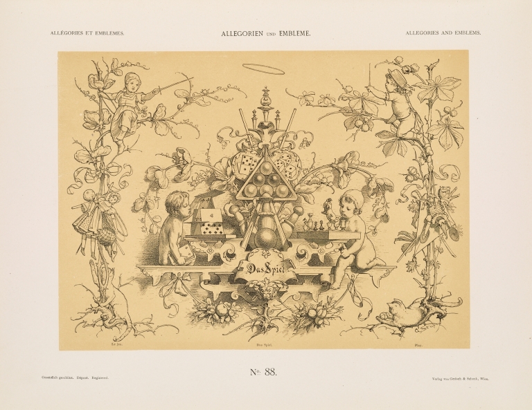 Allegorien und Embleme Vol. I Pl.105 by Albert Ilg