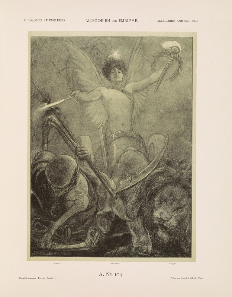 Allegorien und Embleme Vol. I Pl.122 by Albert Ilg