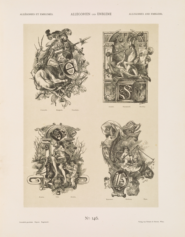 Allegorien und Embleme Vol. I Pl.171 by Albert Ilg