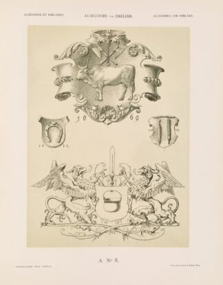 Allegorien und Embleme Vol. II Pl.008 by Albert Ilg