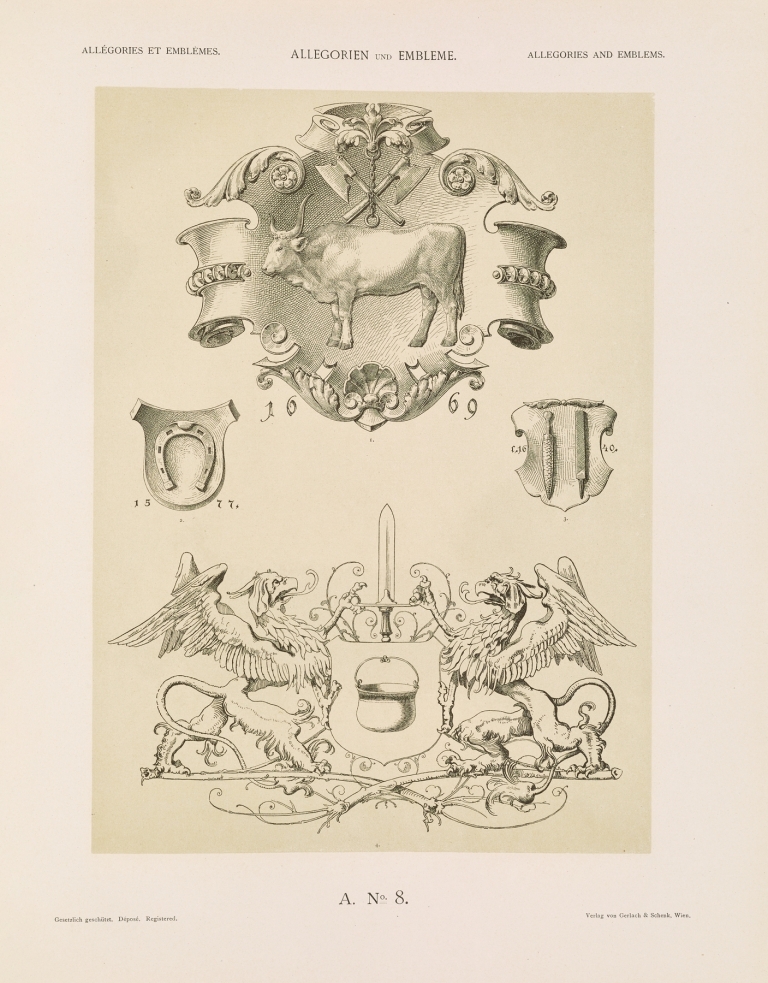 Allegorien und Embleme Vol. II Pl.008 by Albert Ilg
