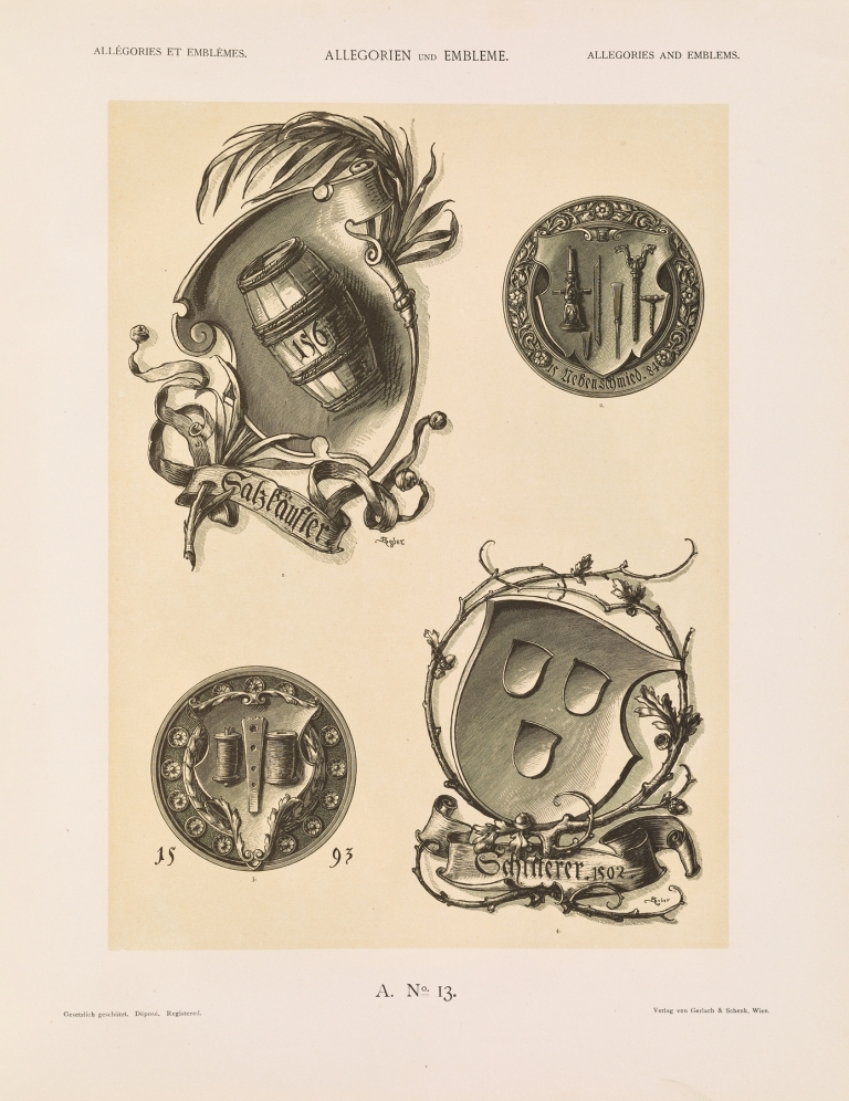 Allegorien und Embleme Vol. II Pl.014 by Albert Ilg