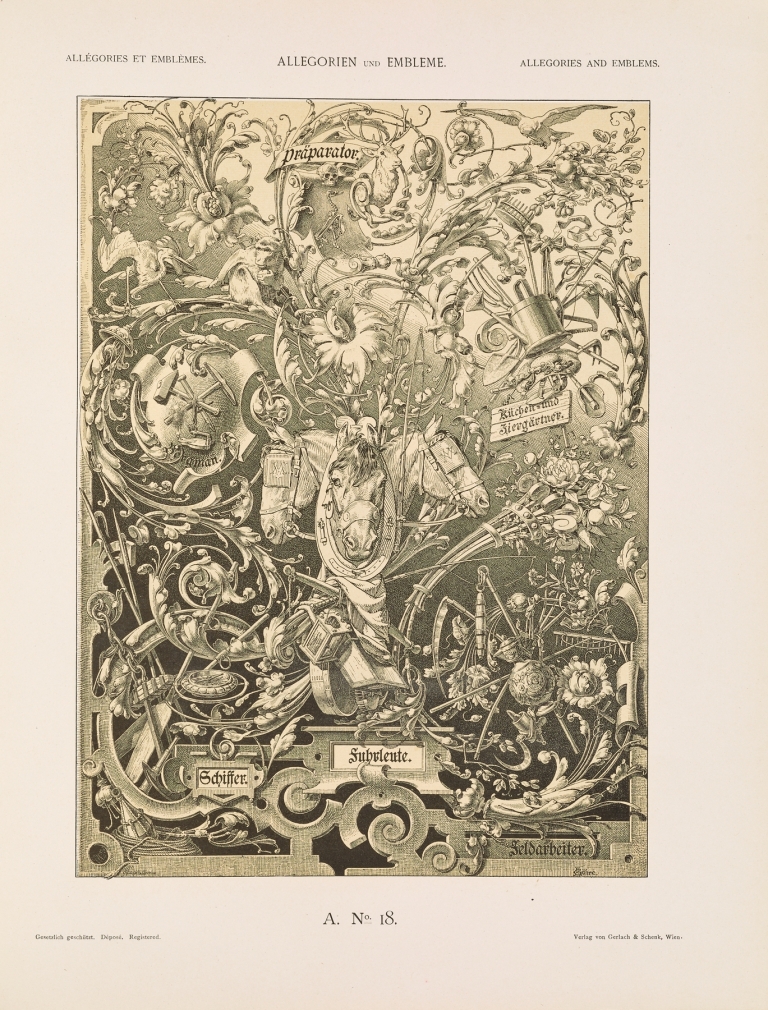 Allegorien und Embleme Vol. II Pl.019 by Albert Ilg