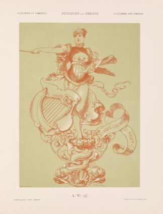 Allegorien und Embleme Vol. II Pl.025 by Albert Ilg