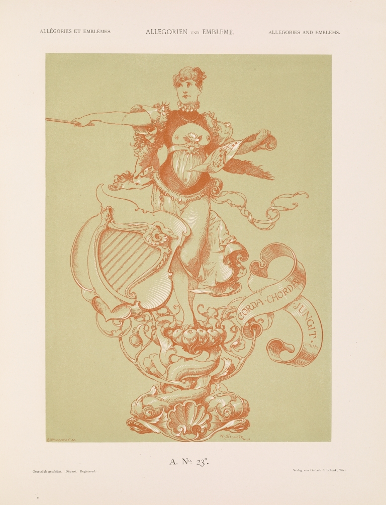 Allegorien und Embleme Vol. II Pl.025 by Albert Ilg