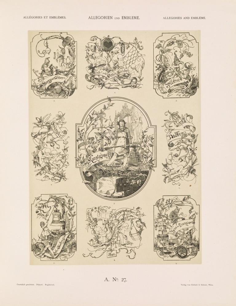 Allegorien und Embleme Vol. II Pl.029 by Albert Ilg