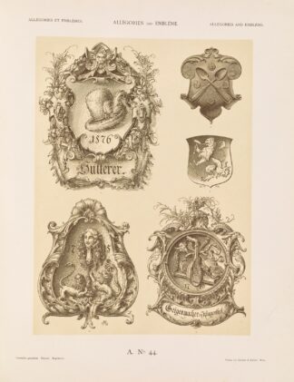 Allegorien und Embleme Vol. II Pl.050 by Albert Ilg