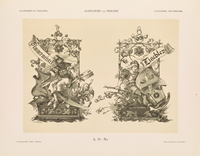 Allegorien und Embleme Vol. II Pl.090 by Albert Ilg