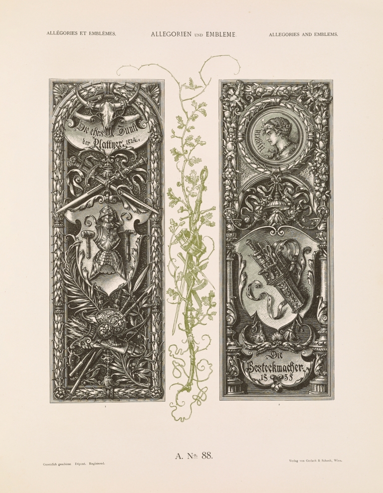 Allegorien und Embleme Vol. II Pl.098 by Albert Ilg