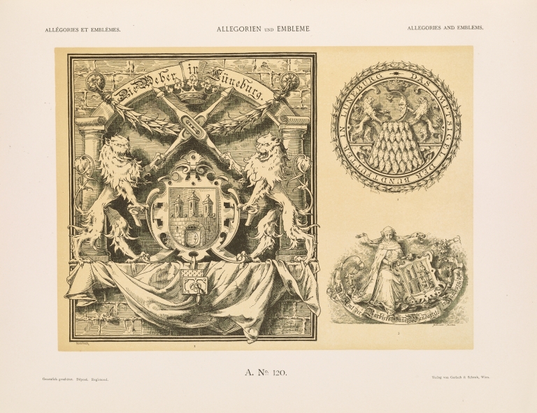 Allegorien und Embleme Vol. II Pl.130 by Albert Ilg