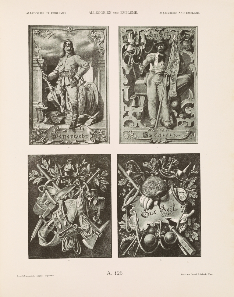 Allegorien und Embleme Vol. II Pl.137 by Albert Ilg