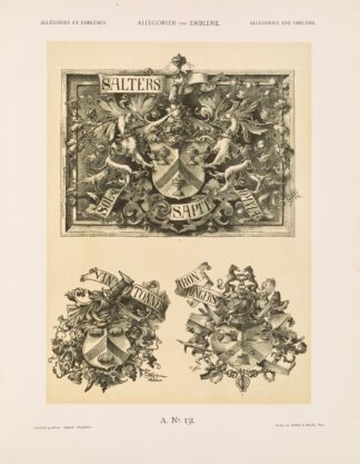 Allegorien und Embleme Vol. II Pl.142 by Albert Ilg