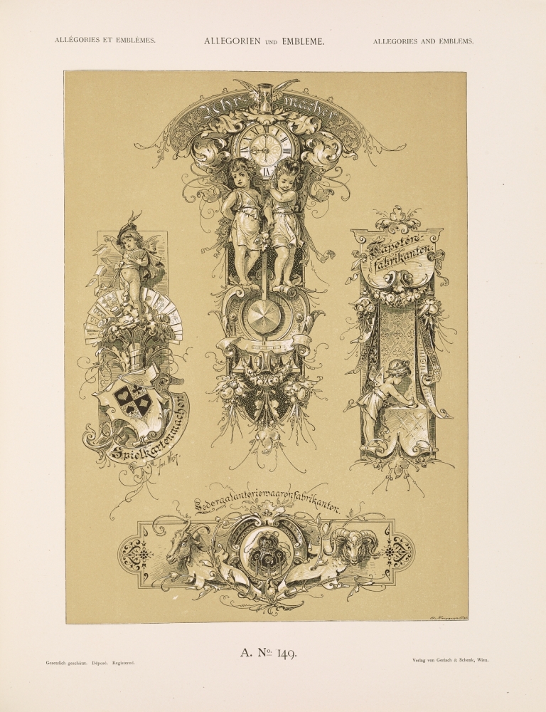 Allegorien und Embleme Vol. II Pl.160 by Albert Ilg
