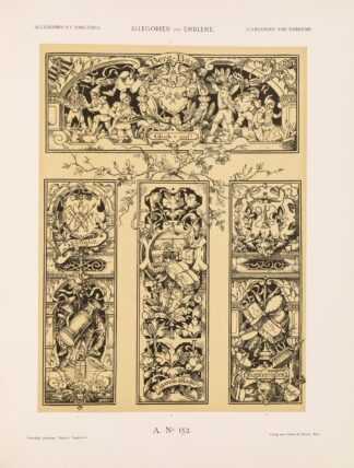Allegorien und Embleme Vol. II Pl.163 by Albert Ilg