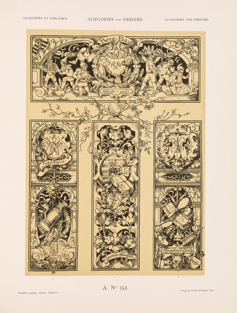 Allegorien und Embleme Vol. II Pl.163 by Albert Ilg