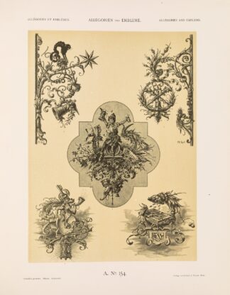 Allegorien und Embleme Vol. II Pl.166 by Albert Ilg