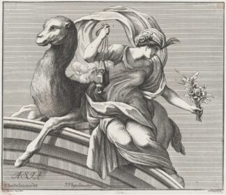 Allegory of Asia, from the Four Continents by Johann Justin Preissler