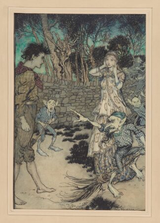 Allies’ fairy book. Gulash by Arthur Rackham