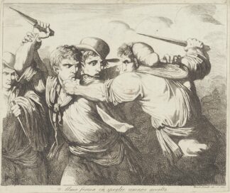Alma ferina in spoglie umane accolta by Bartolomeo Pinelli