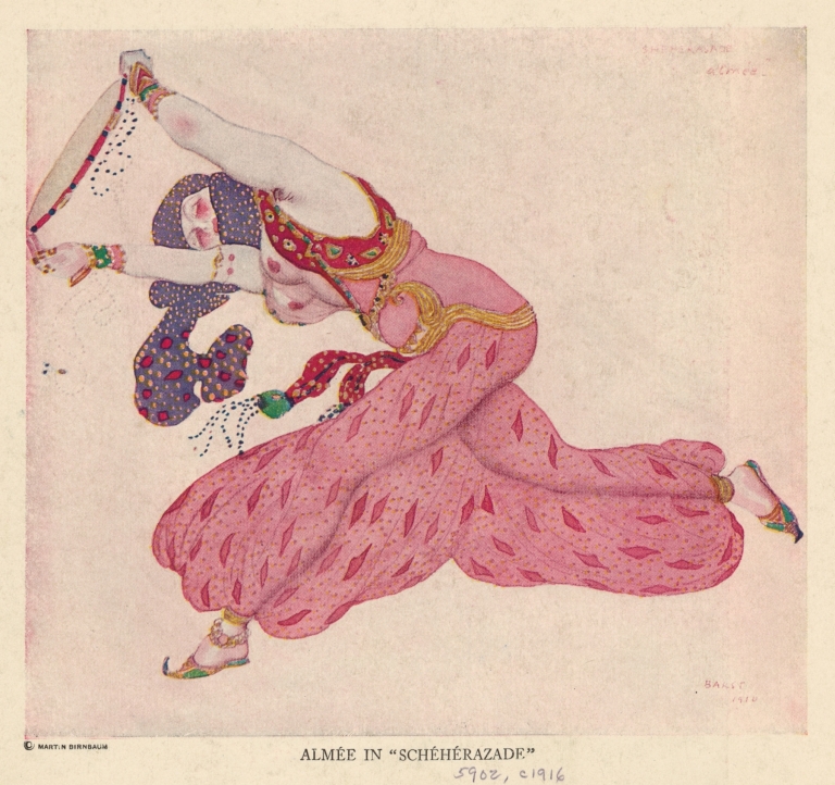 Almée in ‘Schéhérazade’ by Léon Bakst
