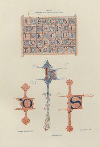 Alphabets: numerals, and devices of the middle ages Pl.08 by Henry Shaw