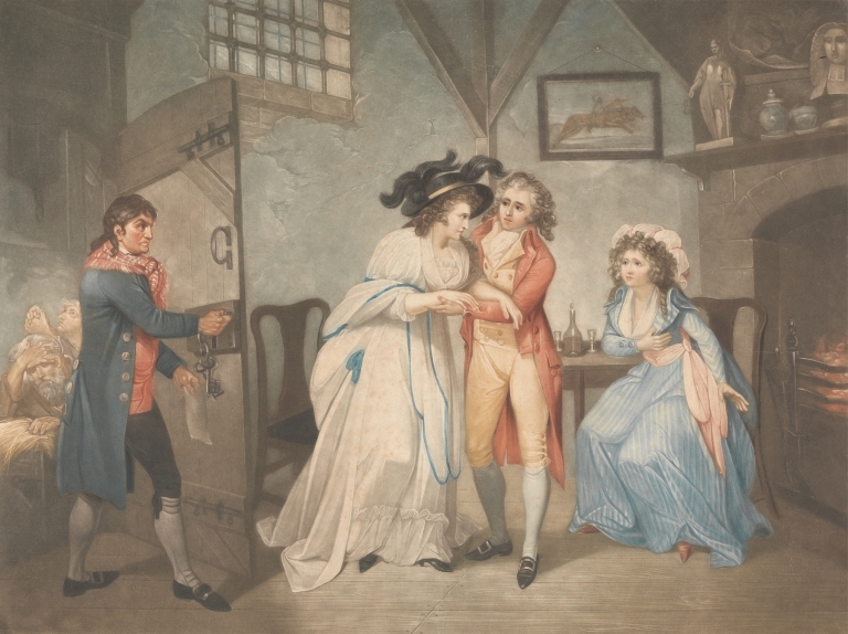 Amelia Surprising Her Husband and Miss Matthews by Henry Singleton