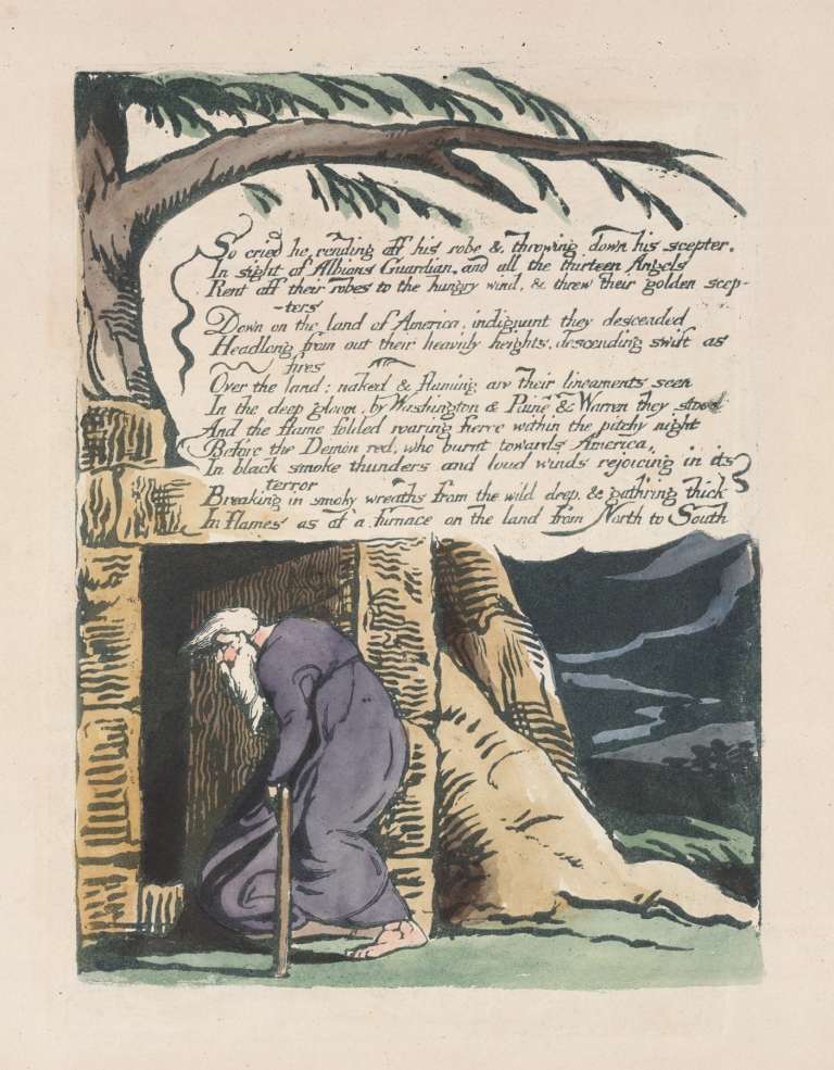 America, a prophecy Pl.14 by William Blake