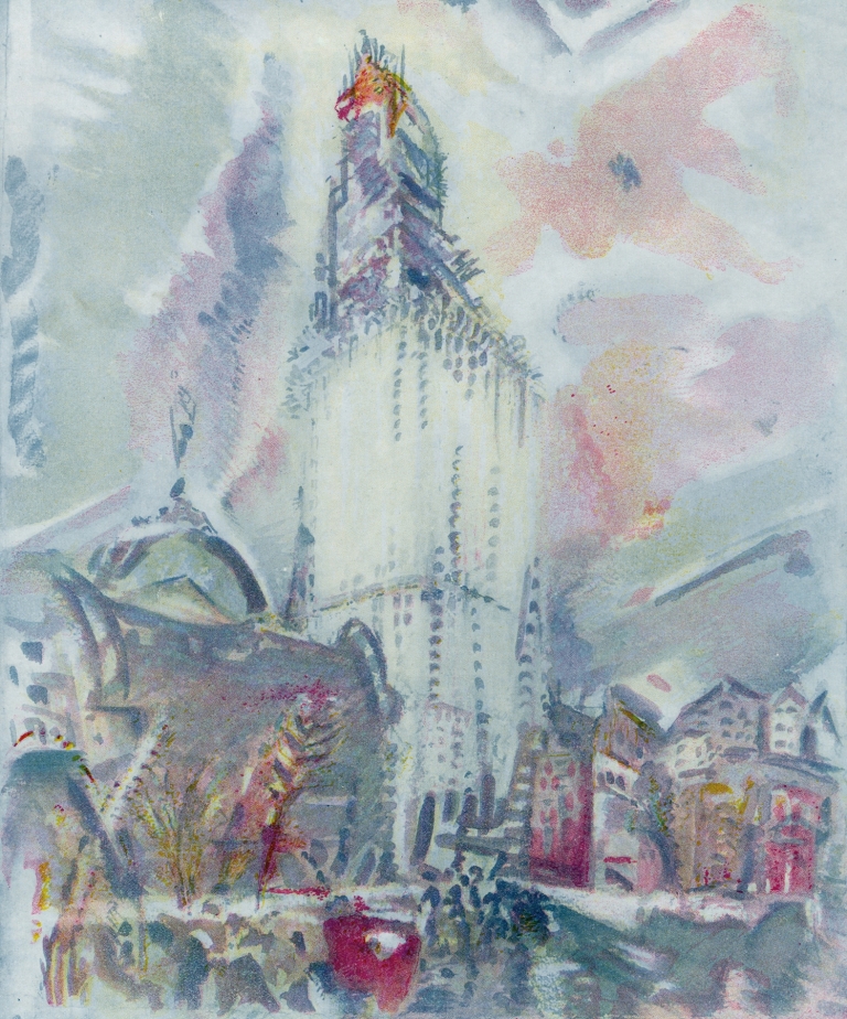 America’s tallest tower, plus some temperament by John Marin
